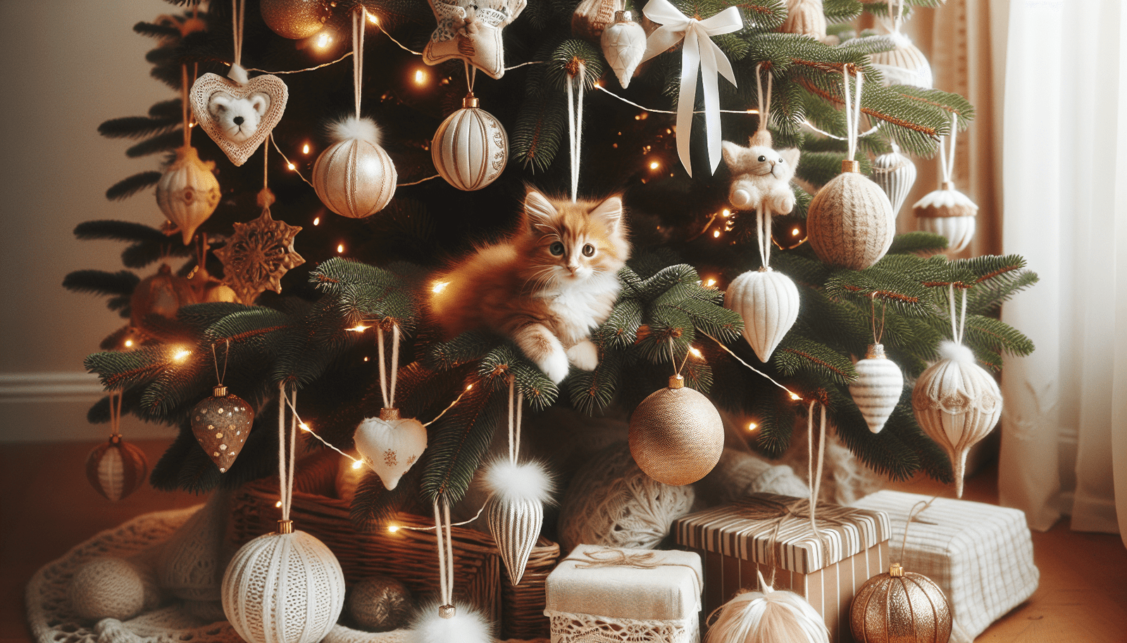 Cat-Proofing Your Christmas Tree: Tips For A Safe Holiday Season