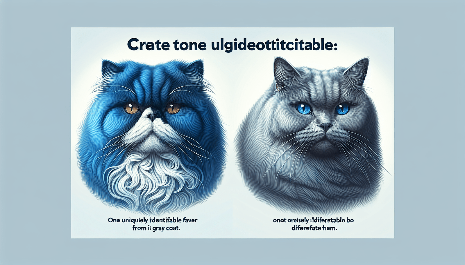 Understanding the Distinction: Persian Blue Cat Vs. Gray Cat