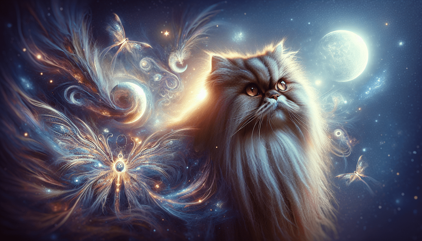 Can any characters have a Persian cat patronus?