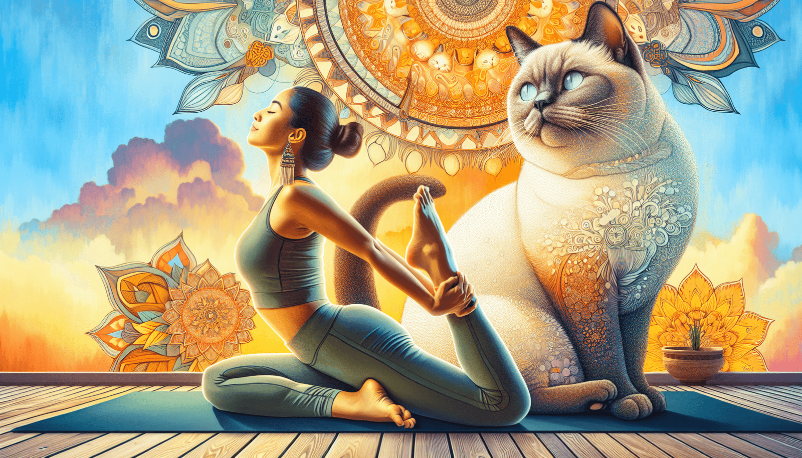 Kitty Yoga: The Benefits Of Practicing Yoga With Your Cat