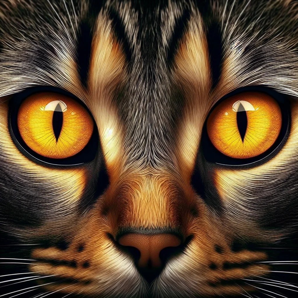 The Eye Color of Tabby Cats