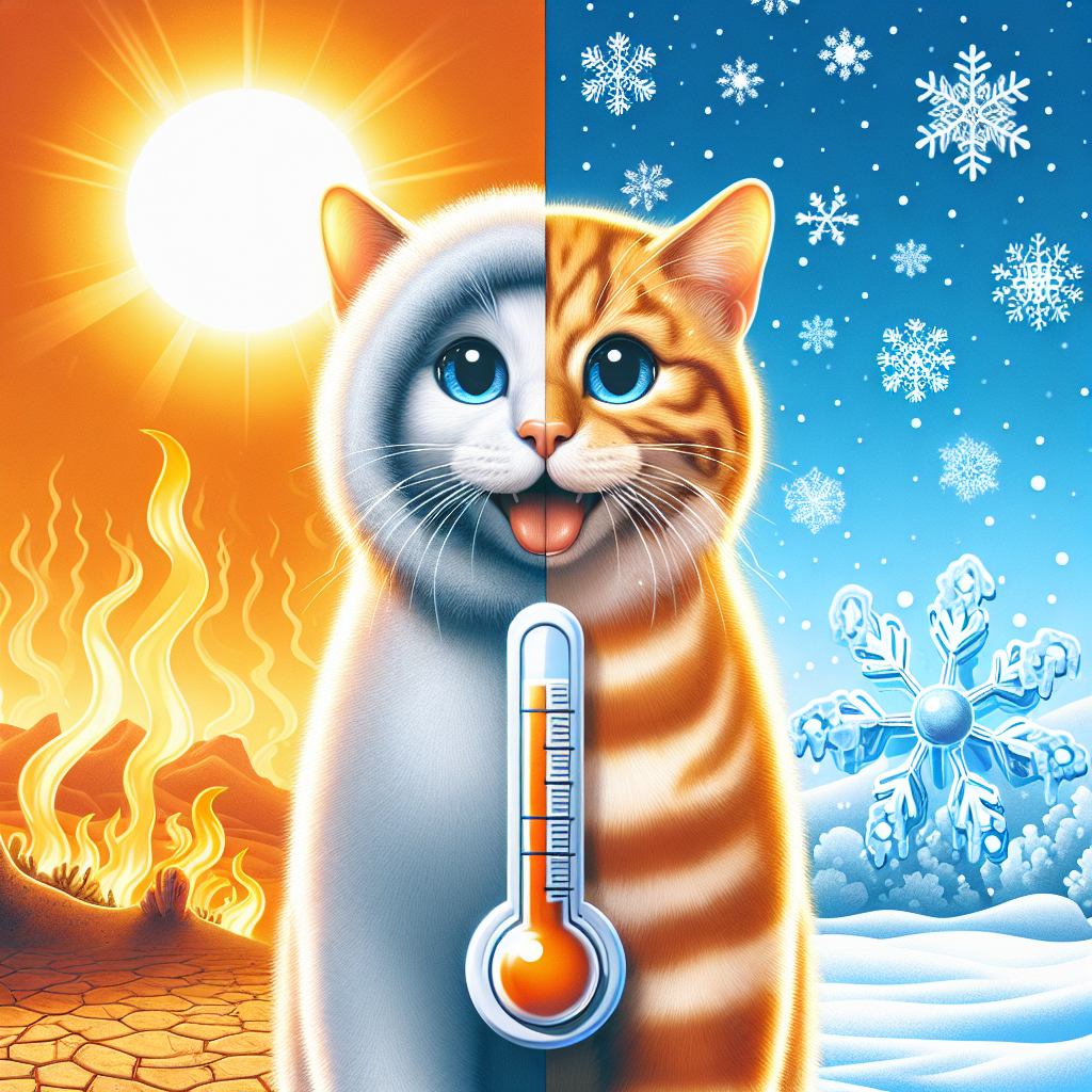 The Temperature Range of an Orange Tabby Cat