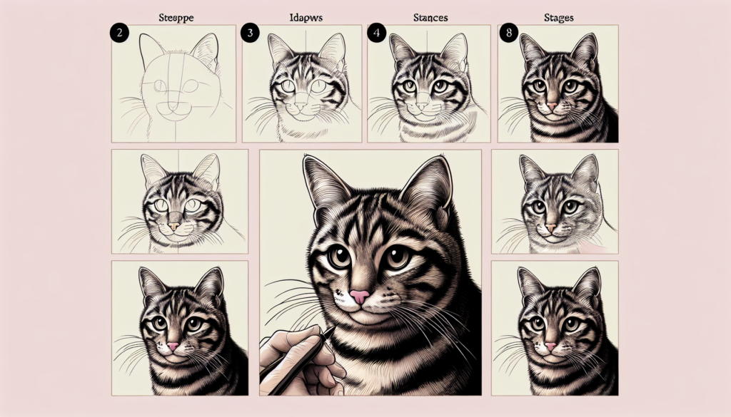 How to Draw a Tabby Cat Easy