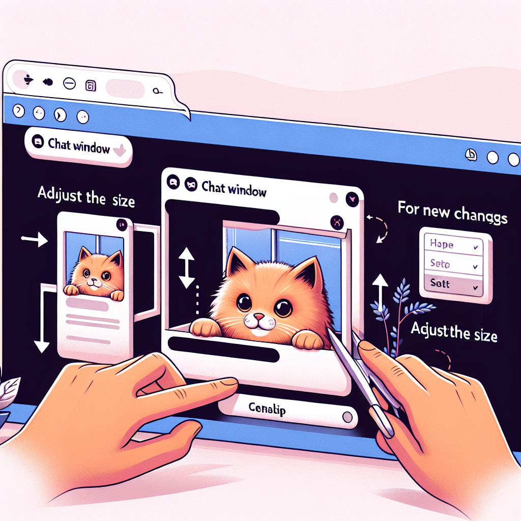 How to Resize the Chat on Tabby Cat