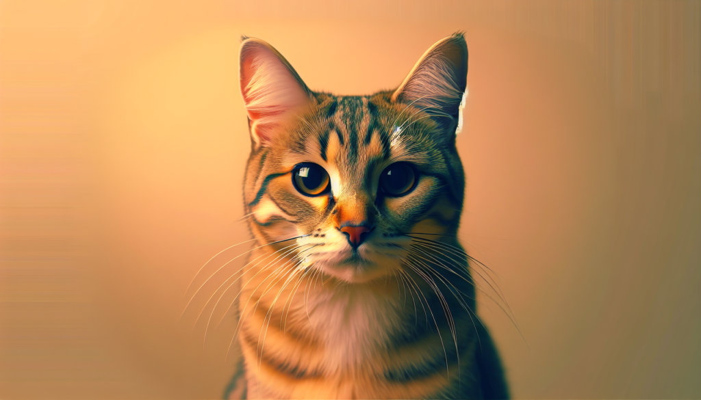 Why do tabby cats have an M on their forehead?