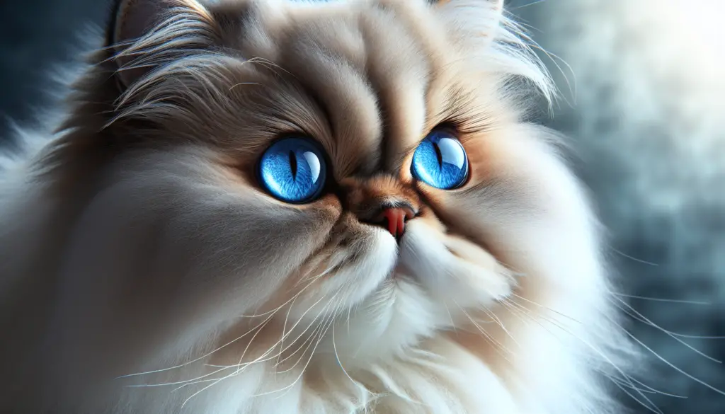 Can Persian cats have blue eyes?