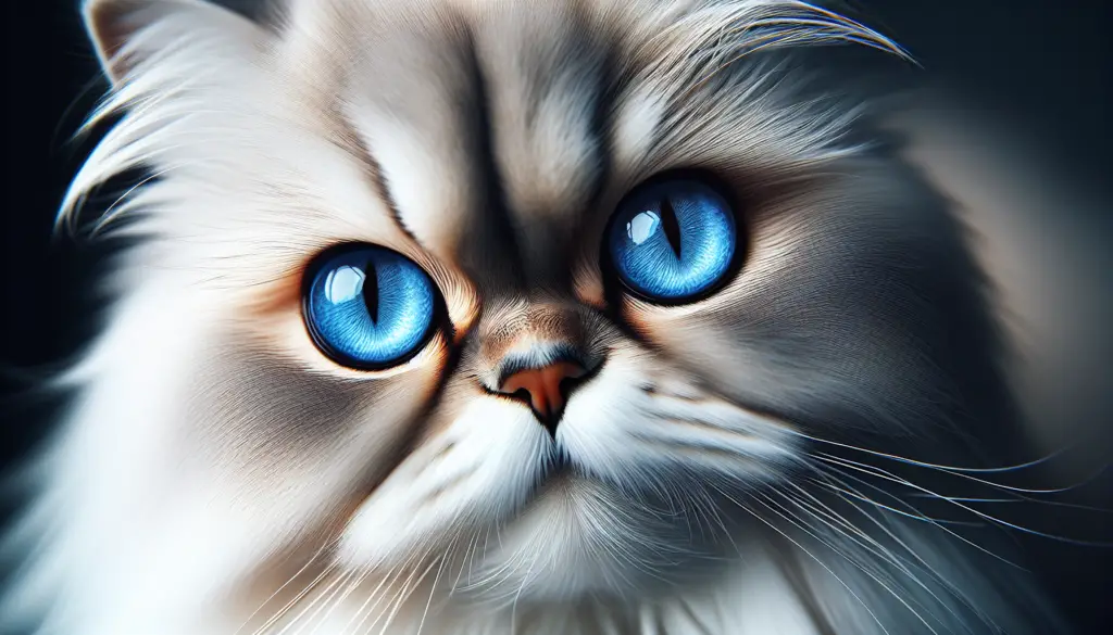 Can Persian cats have blue eyes?