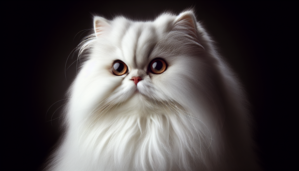 Is the fluffy white cat on the cat food TV commercials a Persian?