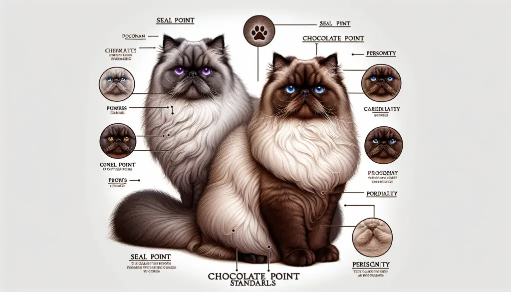 Understanding the Distinction: Seal Point vs Chocolate Point Persian Cats