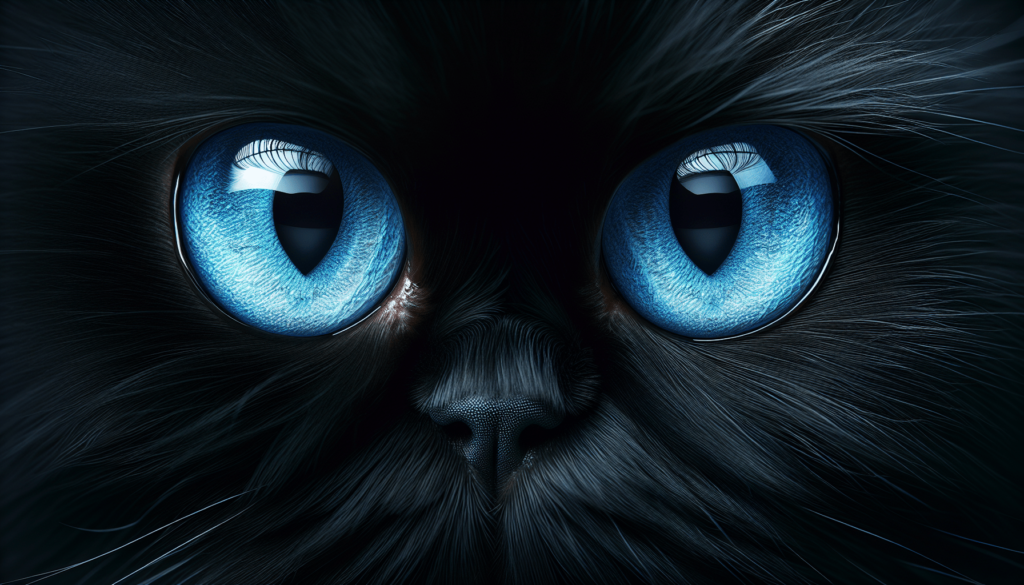 How to distinguish between a blue smoke and black smoke Persian cat